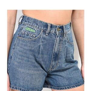 Blue Denim Vintage Women's Shorts